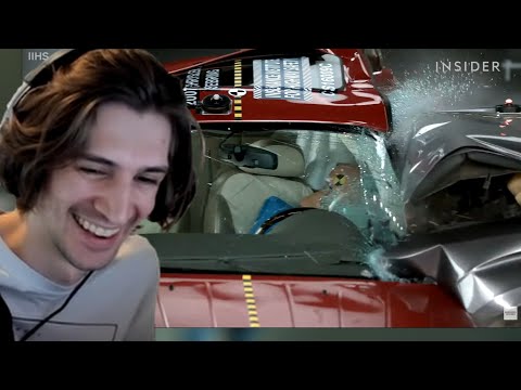 xQc Reacts to Why These Crash Test Dummies Cost Over A Million Dollars | Business Insider