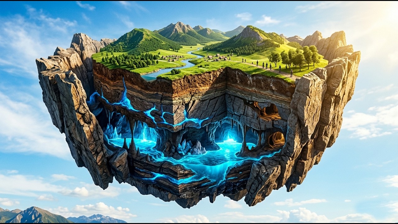 धरती के नीचे पानी है फिर पृथ्वी डूबती क्यों नहीं? Why earth do