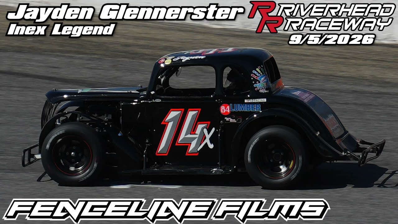 Jayden Glennerster Inex Legend Riverhead Raceway