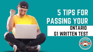 5 Tips For Passing Your Ontario G1 Written Test