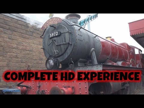 Hogwarts Express Train - London Kings Cross On-ride (Complete HD Experience) Universal Orlando WWoHP