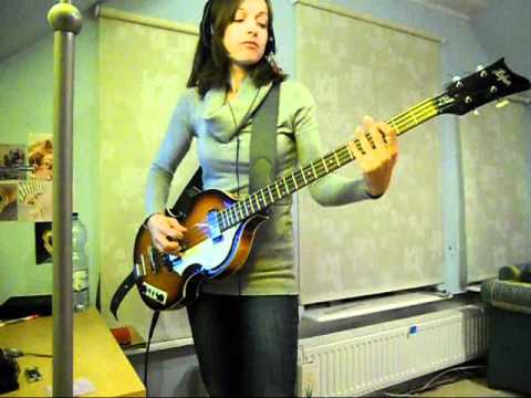 "Hello Goodbye" (The Beatles) bass cover video thumbnail