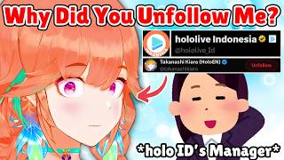Kiara Couldn't Believe Hololive ID's Manager Did This To Her