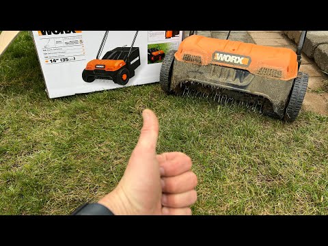 Worx WG850 de thatcher