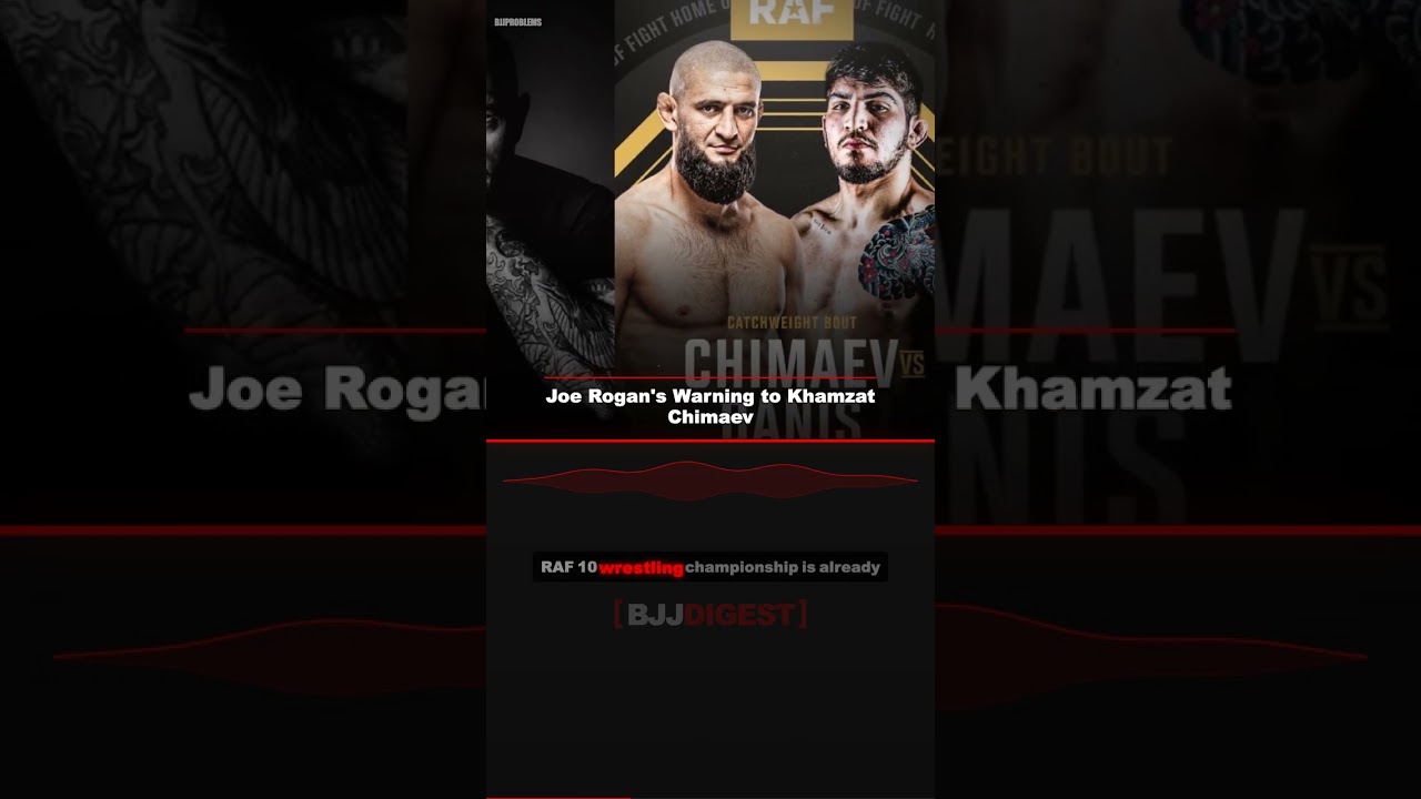 Joe Rogan's Warning to Khamzat Chimaev #Shorts