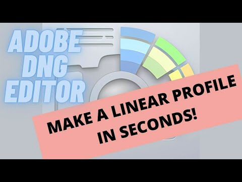 Make a Linear Profile easily in SECONDS! (with Adobe DNG Editor)