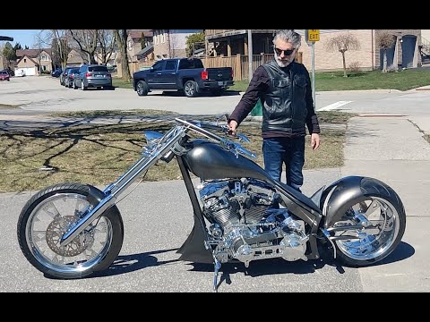 $70K Chopper Build – One-Man Garage Project (Start to First Ride)
