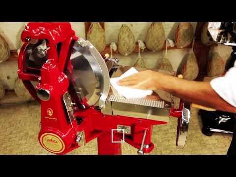 Affettatrice Tomaga TUTORIAL - Pulizia delle meccaniche [CAP.3]