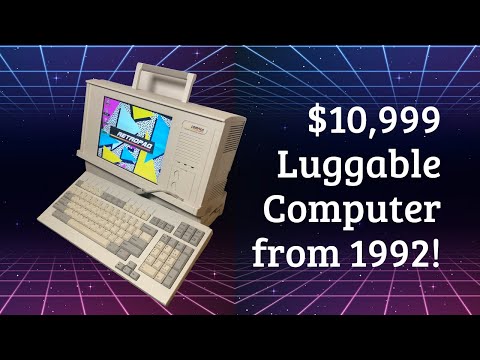 The Last Compaq Luggable - A 486 from 1992?