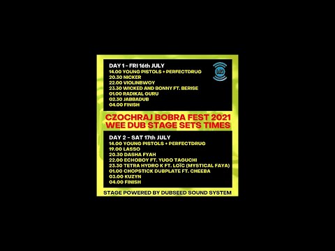 Yugo Taguchi Featuring Echo Boy (Ex Riddim Tuffa) in Wee Dub Festival 2021