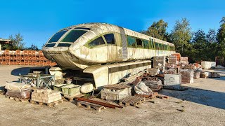 350 mph MAGLEV Train abondoned and rotting away | Magnetic Levitation test facility