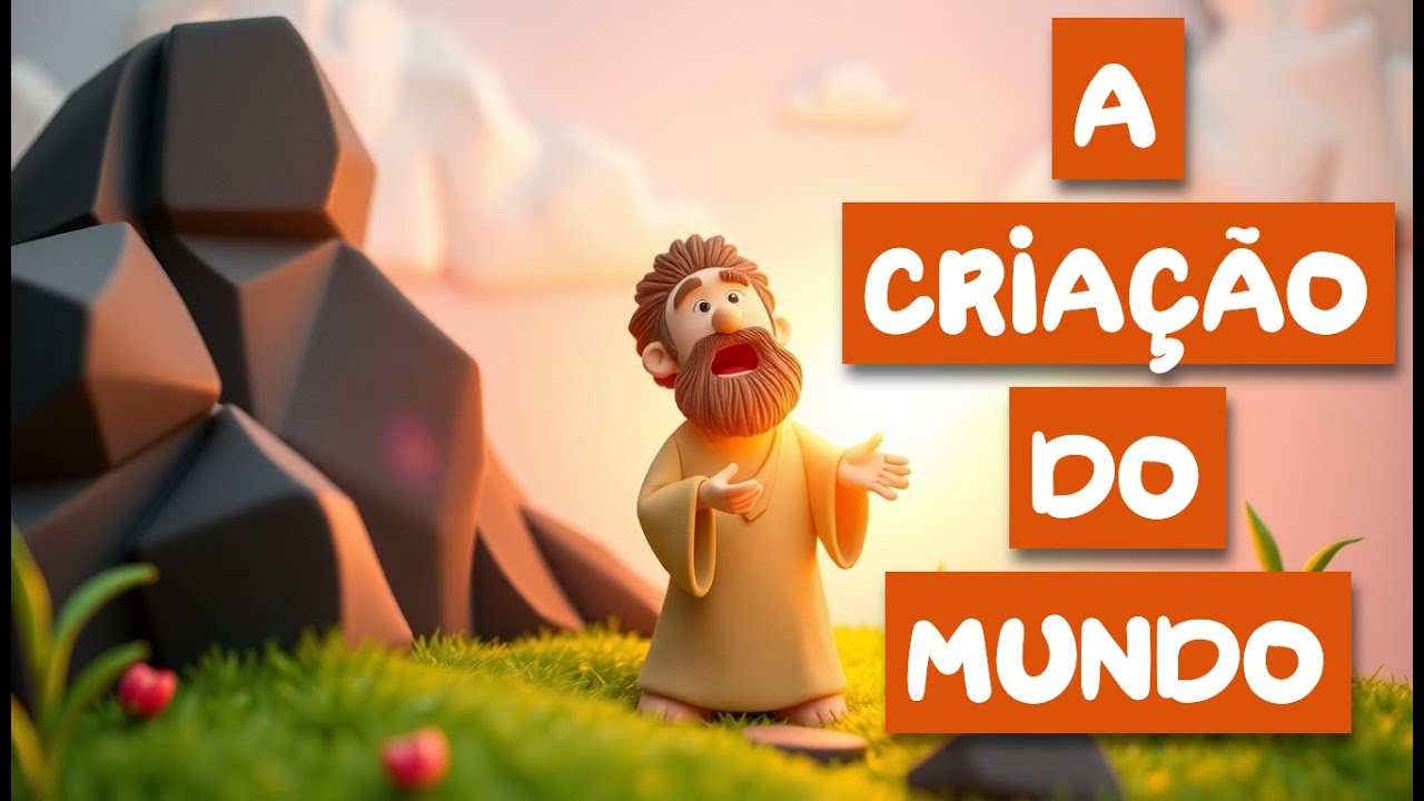 A Criação do Mundo: Como Deus Criou Adão e Eva, os Animais e Tudo Mais! | História Bíblia Infantil