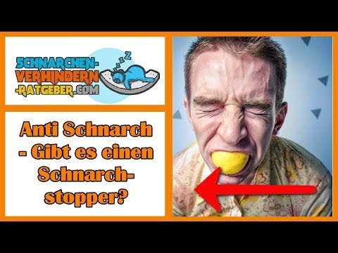 Anti Schnarch - Gibt es einen Schnarchstopper ⛔