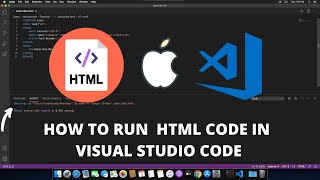 How to Run HTML in Visual Studio Code on Mac using Google Chrome 2022