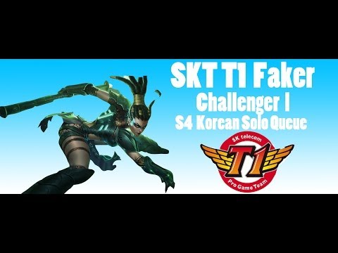 SK Telecom T1 K Faker - Nidalee Mid 2 - Korean Challenger Solo Queue