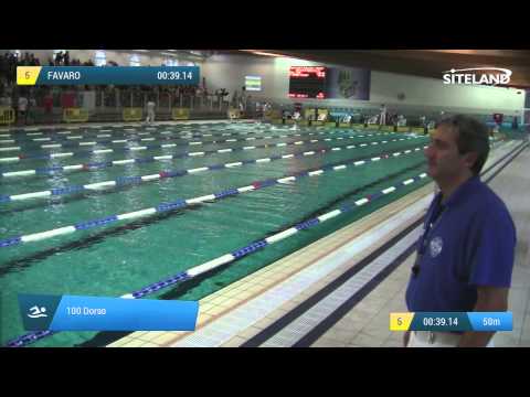 Serie 3 dei 100 Dorso  Assoluti Maschi Master - Campionati Regionali Master 2015 VENETO e FRIULI VG