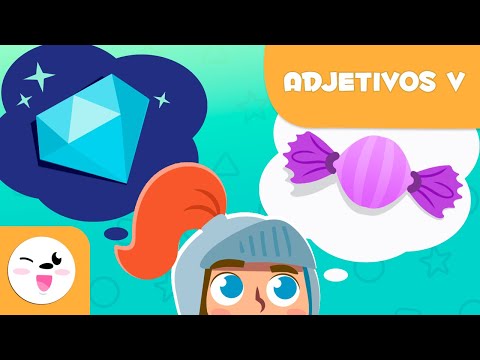 LOS ADJETIVOS 🧸 Objetos 🥝 Vocabulario para niños 🌞 Episodio 5