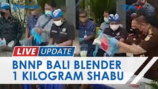 BNNP Bali Blender Hampir 1 Kilogram Shabu dari 2 Tersangka dari Jaringan Surabaya Bali dan Denpasar