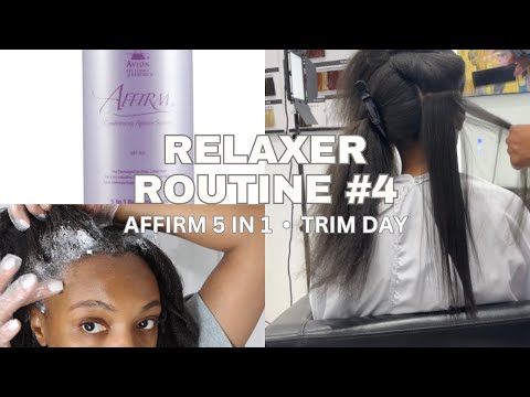 NEW Relaxer Day Routine in 10 Detailed Steps: Trim -...