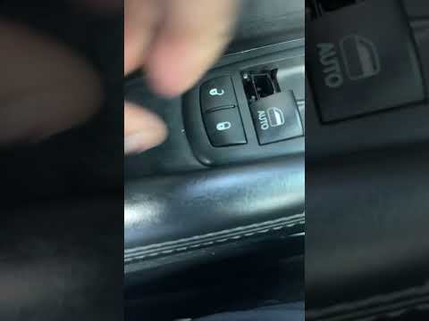 How to let your window up and down on Dodge if buttons broken on the control module? #shorts #mopar