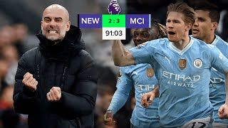 Manchester City”Loudest Game Winners”Clutch Moments With Peter Drury!!