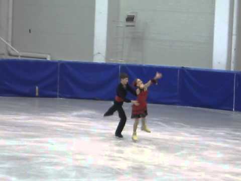 2012. Santa Claus Cup - Adél Almási/Barna Csíkos Free Dance.avi