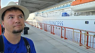 Royal Princess Mexican Riviera Group Cruise day 8, disembarkation day 😔