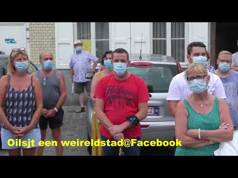 Laatste wake met het verbond van vaderlandslievende verenigingen van Groot-Oilsjt