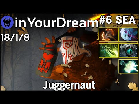 inYourDream [TNC.Tgr] plays Juggernaut!!! Dota 2 7.21