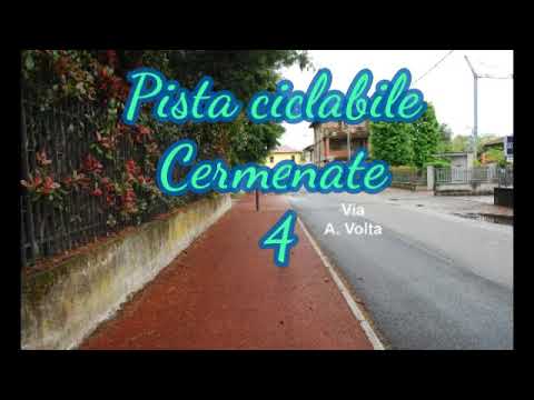 Cermenate pista ciclabile 4 VIDEO DRONE