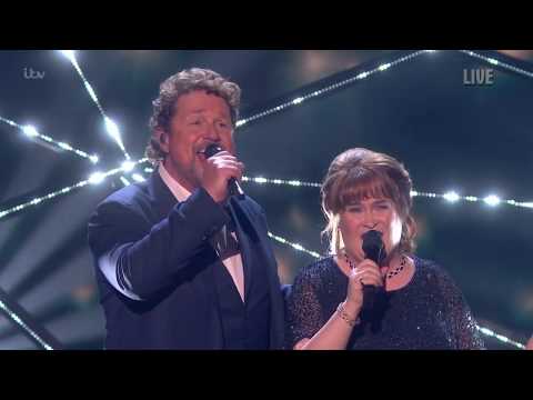 Susan Boyle and Michael Ball sing "A Million Dreams" utterly beautifully