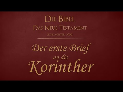 1 Korinther - Schlachter 2000