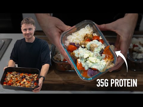 High Protein Greek Bowls in 30 Minutes | Meal Prep for the Week