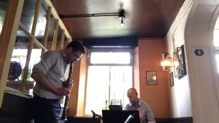 Matt Dibble and Terry Collie - Jazz Clarinet and Piano - Blue Bossa