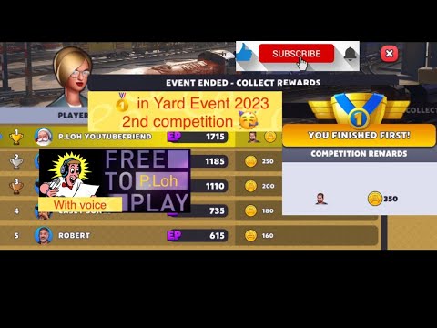 TrainStation2 🚆#1311: 🥇 no Train Yard Event 2023 2ª competição 🥳