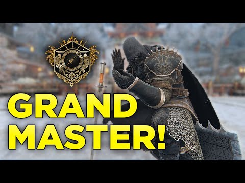 Bash Prior Reaches GrandMaster! | For Honor Ranked Duels