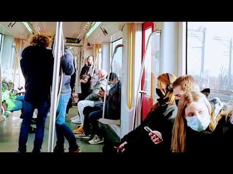Subway / Metro 51 Amsterdam Lelylaan | Sunday 13 Feb 2022 | 03: 30 pm (9°C)