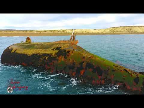 El Folias  en playa Paraná.  Puerto Madryn