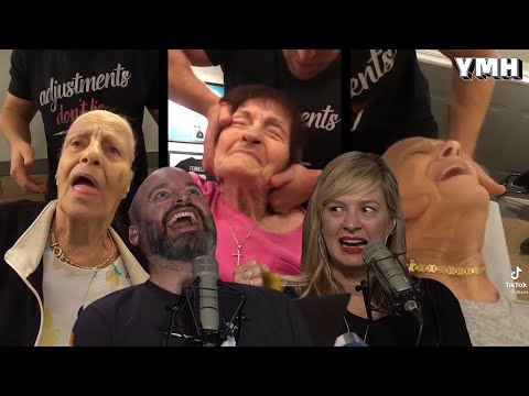 Chiro Cracks An Old Lady's Neck - YMH Highlight