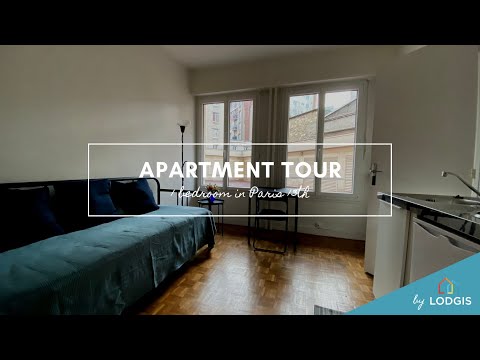 Apartment Tour // Furnished  18m2 in Paris – Ref : 11323907
