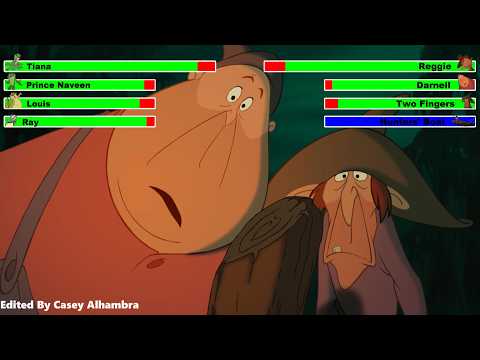 The Princess and the Frog (2009) Hunter Chase with healthbars