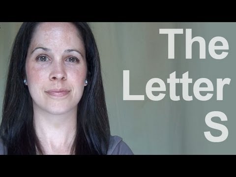 How to Pronounce the Letter S - American English