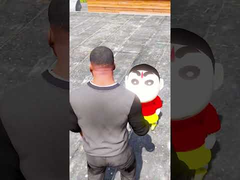 Franklin Shinchan Find Fastest Booster Car With The Help Of Using Magical Painting In GTA 5 #gta5 Teluguvoice