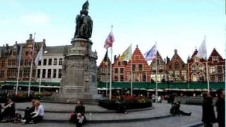 preview picture of video 'PRAÇA DO MERCADO, Bruges (Bélgica) [HD]'