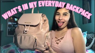 WHAT’S IN MY BACKPACK 💗