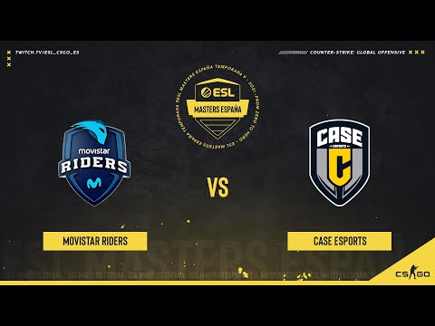 ESL Masters CSGO T9 | MOVISTAR RIDERS vs CASE ESPORTS - Jornada 2