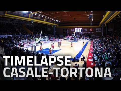 Derby Casale-Tortona: il timelapse (25/2/2018)