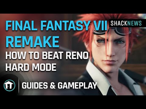 Final Fantasy 7 Remake - How to Beat Reno - Hard Mode
