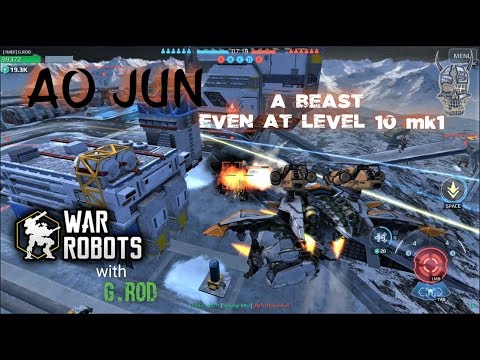 AO JUN  - "A Champion league Beast" even at level 10mk1 * War Robots
