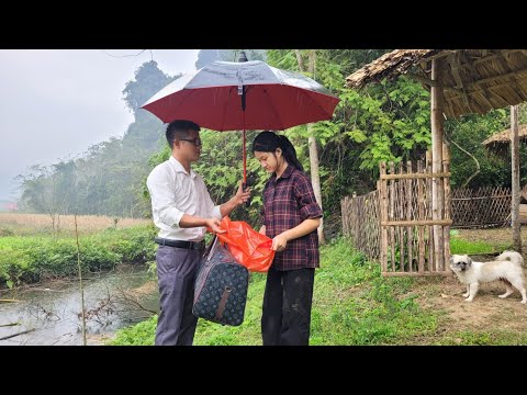Full video of the kind uncle unexpectedly returning to visit the orphaned girl on New Year's Day.